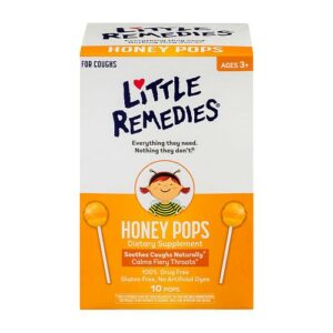 Little remedies 天然蜂蜜止咳棒棒糖