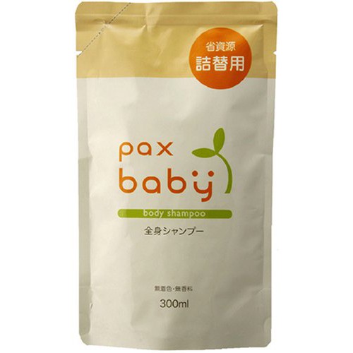 pax baby天然泡泡沐浴洗髮露(補充裝)