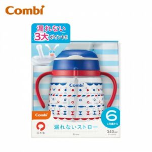 Combi 大容量防漏吸管杯(6m+) BL